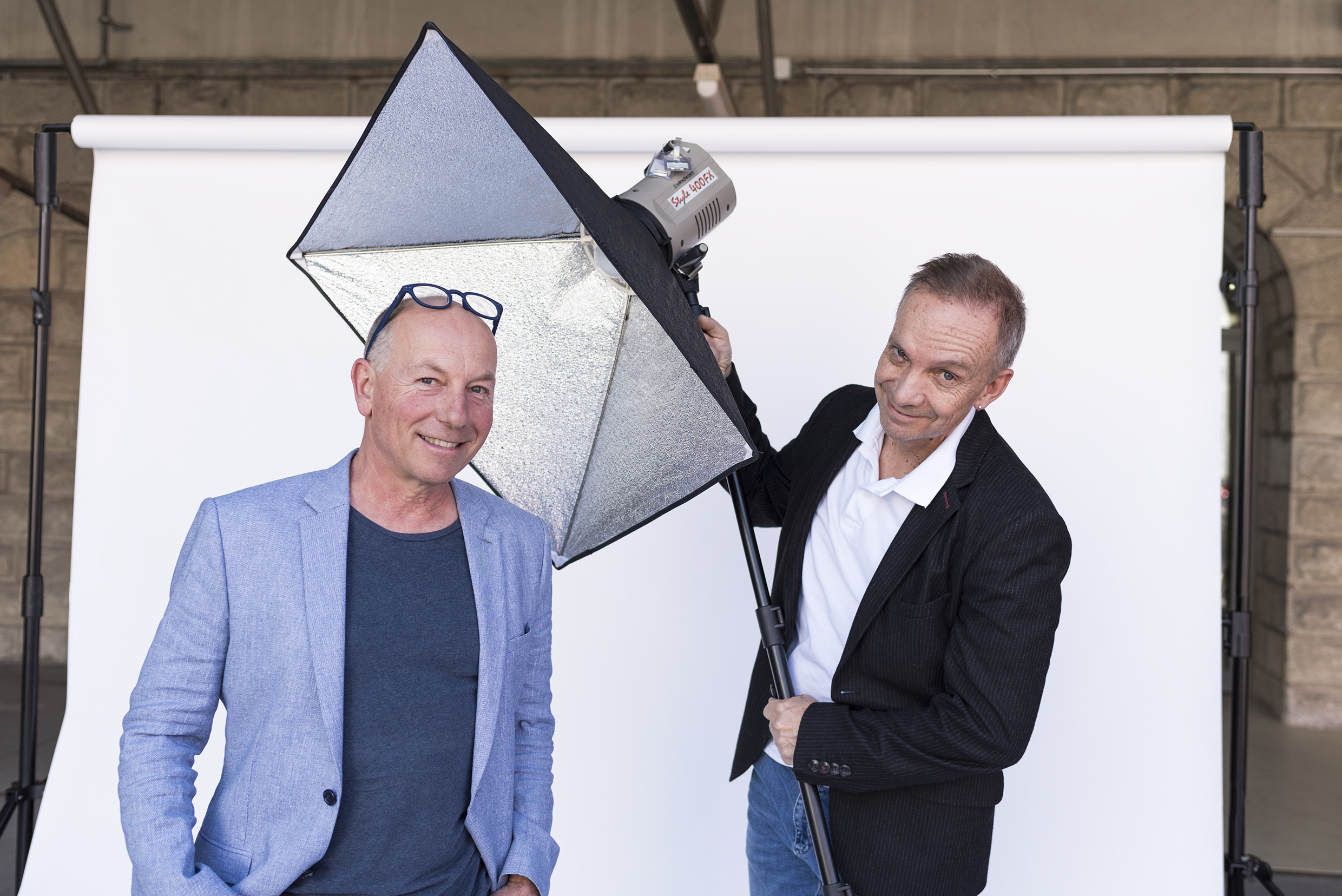 Die Träger der IG Kulturspot, Daniel Christen und Michael van Orsouw